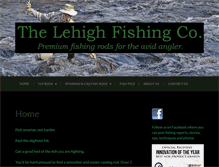 Tablet Screenshot of lehighfishing.com